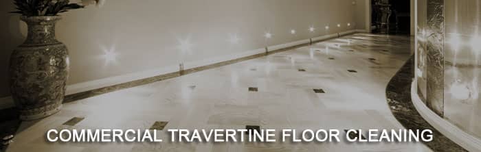 Commercial TRAVERTINE Cleaning Services Houston 1